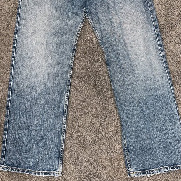 Ralph Lauren Mens Jeans 34x30 Blue Hayden Straight Medium Wash Jeans - GUC - Picture 3 of 12